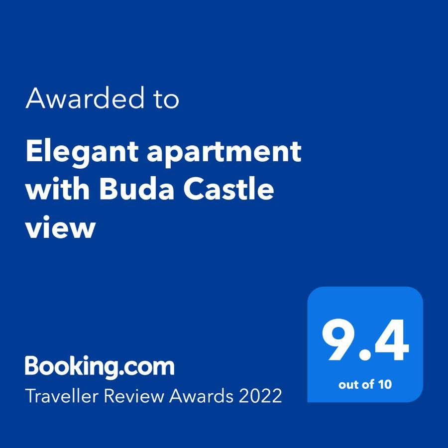 Elegant Apartment With Buda Castle View Βουδαπέστη Εξωτερικό φωτογραφία